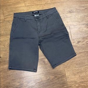 Ezekiel gray khaki shorts